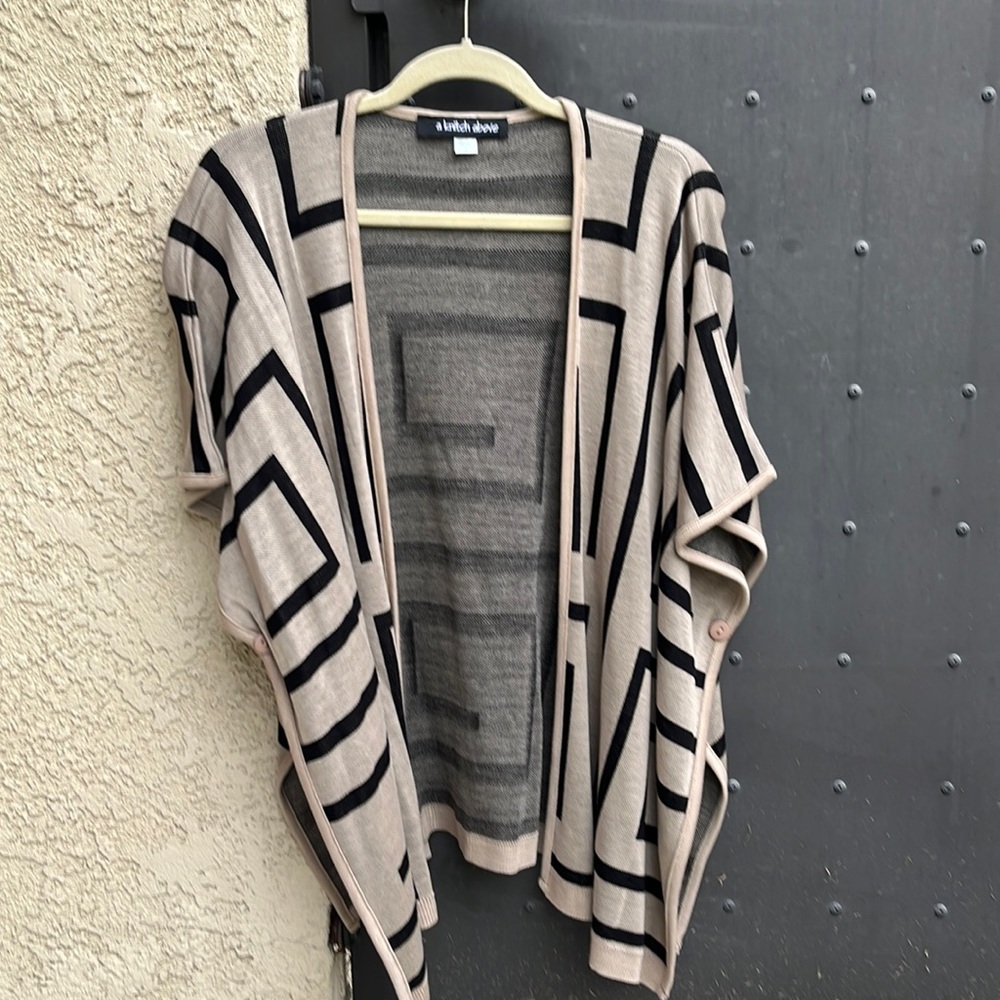 Womens short sleeve cardigan